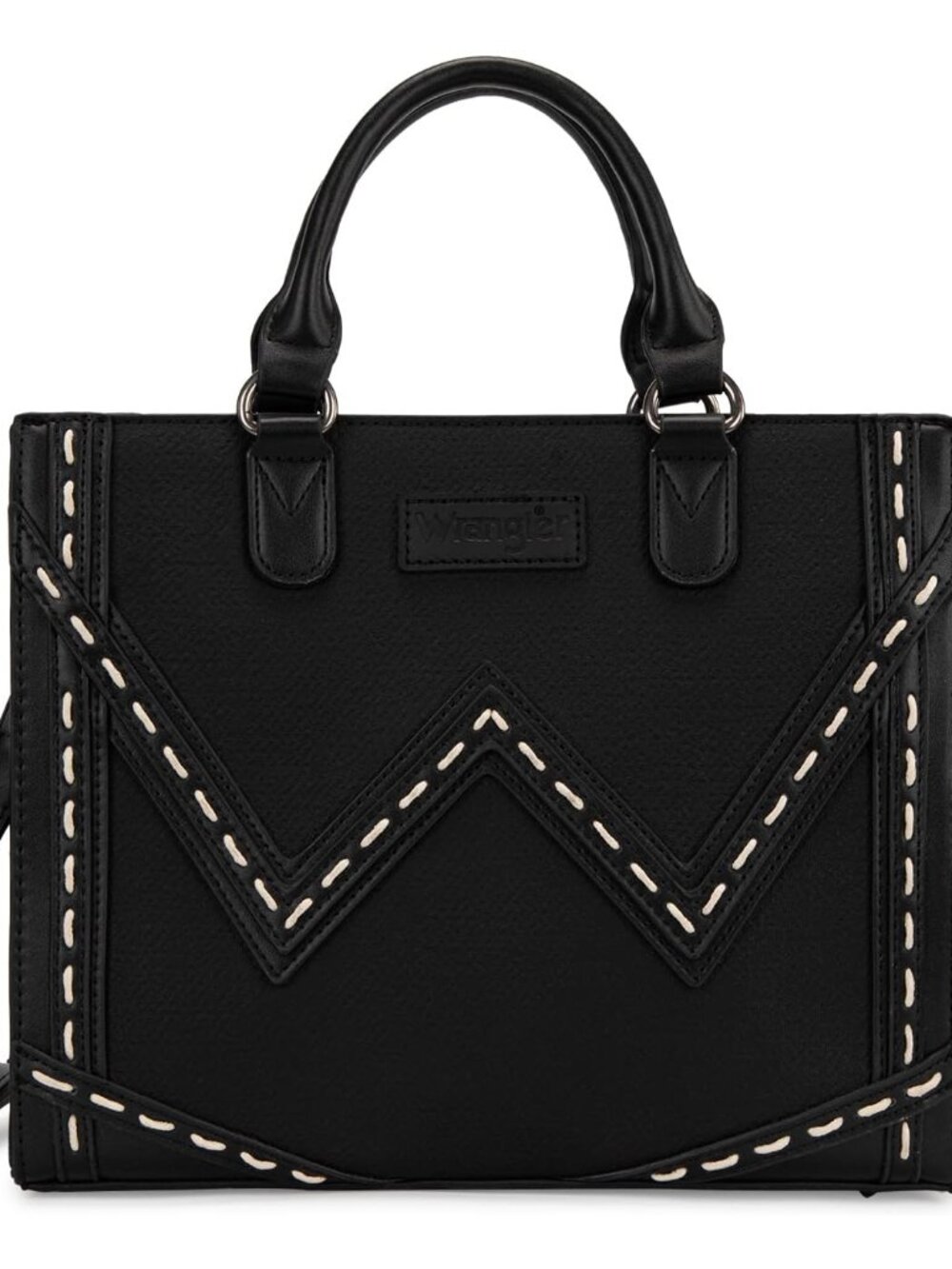 Wrangler Denim Tote Bags for Women Vintage Canvas Top Handle Handbags with Adjus